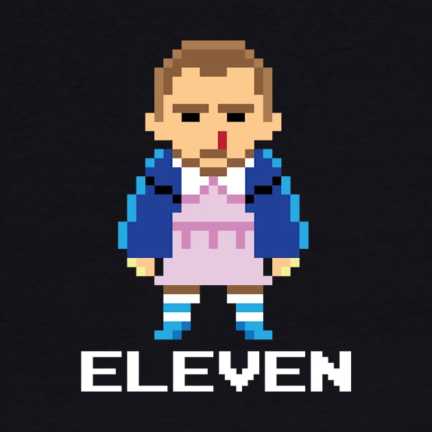 Pixel Eleven Stranger Things by Rebus28